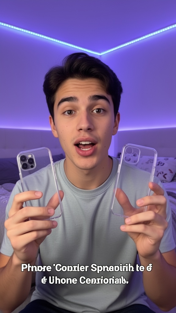 UGC testimonial β phone case