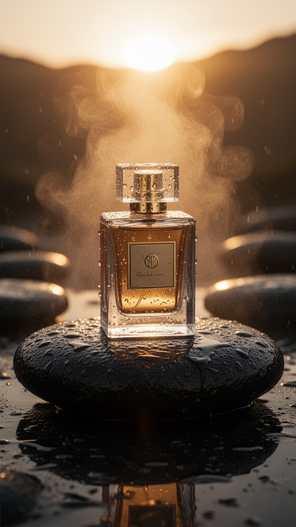 Cinematic perfume ad