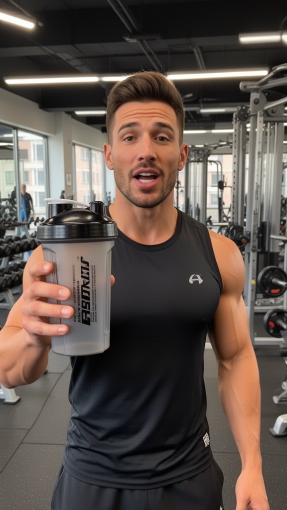 UGC fitness creator ad